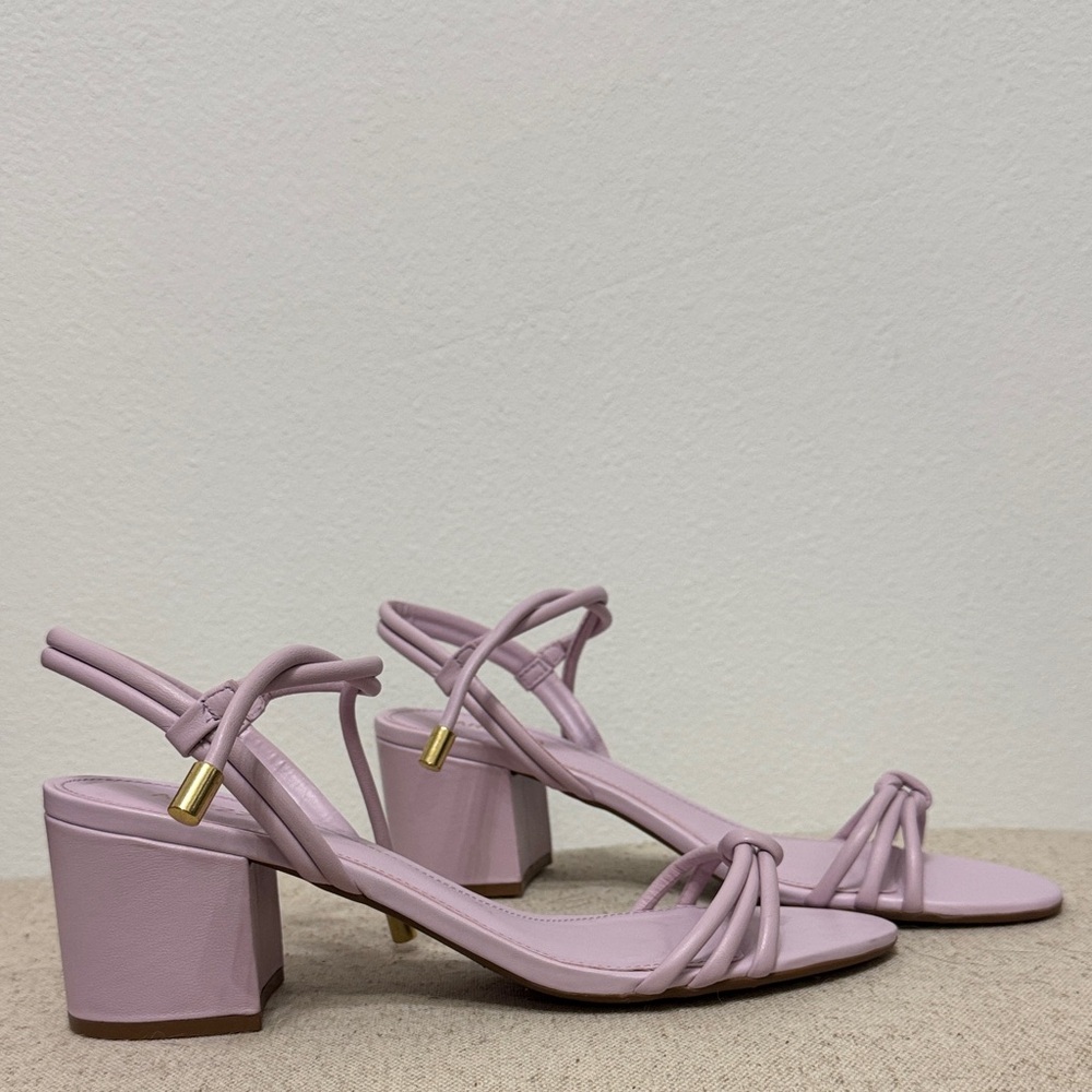 AREZZO Women's violet Strappy Sandals size 8 - Picture 3 of 8